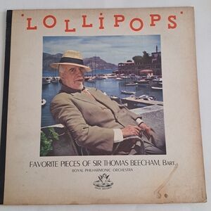 LOLLIPOPS ANGEL RECORDS Favorite Pieces of SIR THOMAS BEECHAM BART